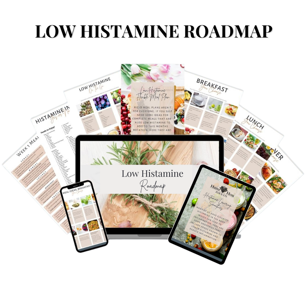 Low Histamine Roadmap (Anti-Histamine Diet) (Digital)